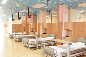写真 化学療法センターベッド