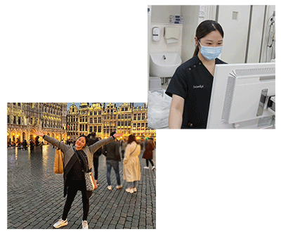 写真　村田医師のONとOFF