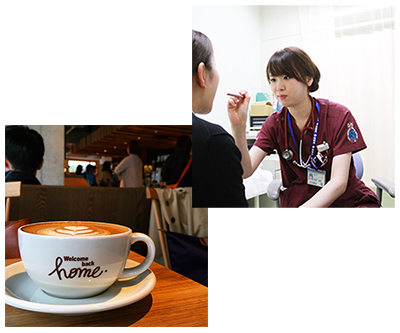 写真　曽根医師のONとOFF