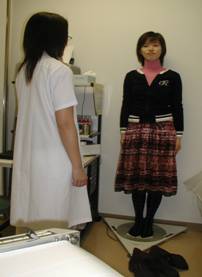 写真 重心動揺検査